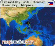 Eastwood City Condo - Showroom satellite map