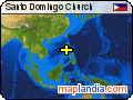 Santo Domingo Church satellite map