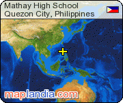 Mathay High School satellite map
