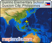 Quirino Elementary School satellite map