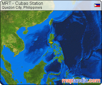 MRT - Cubao Station satellite map
