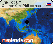 The Podium satellite map