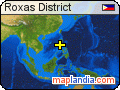 Roxas District satellite map