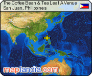 The Coffee Bean & Tea Leaf A Venue satellite map