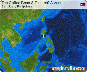 The Coffee Bean & Tea Leaf A Venue satellite map