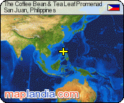 The Coffee Bean & Tea Leaf Promenad satellite map