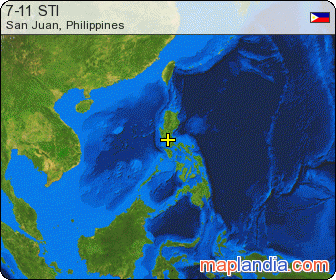 7-11 STI satellite map