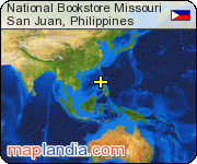 National Bookstore Missouri satellite map