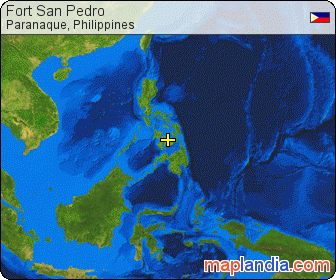 Fort San Pedro satellite map