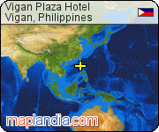 Vigan Plaza Hotel satellite map