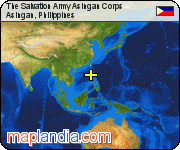 The Salvation Army Asingan Corps satellite map