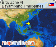 Brgy Zone VI satellite map