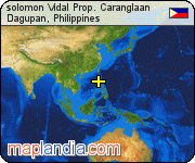 solomon Vidal Prop. Caranglaan satellite map