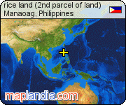 rice land (2nd parcel of land) satellite map