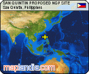 SAN QUINTIN PROPOSED NGP SITE satellite map