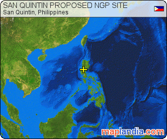 SAN QUINTIN PROPOSED NGP SITE satellite map
