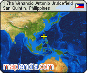 1.7ha Venancio Antonio Jr.ricefield satellite map