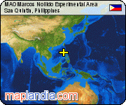 MAOMarcos Nollido Experimental Area satellite map