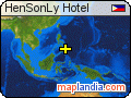 HenSonLy Hotel satellite map