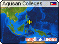 Agusan Colleges satellite map