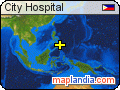 City Hospital satellite map