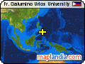 Fr. Saturnino Urios University satellite map