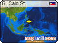 R. Calo St. satellite map