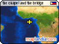 the chapel and the bridge satellite map