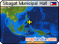 Sibagat Municipal Hall satellite map