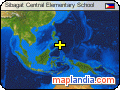 Sibagat Central Elementary School satellite map