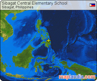 Sibagat Central Elementary School satellite map
