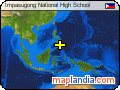 Impasugong National High School satellite map