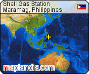 Shell Gas Station satellite map