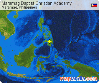 Maramag Baptist Christian Academy satellite map