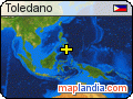 Toledano  satellite map