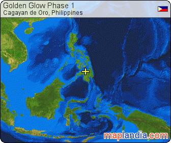 Golden Glow Phase 1 satellite map