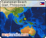 Kalanasan Beach satellite map