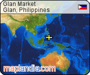 Glan Market satellite map