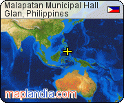 Malapatan Municipal Hall satellite map