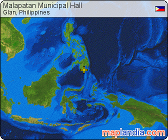 Malapatan Municipal Hall satellite map