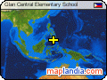 Glan Central Elementary School satellite map