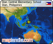 Glan Central Elementary School satellite map