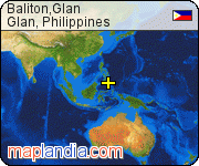 Baliton,Glan satellite map