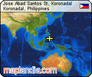 Jose Abad Santos St, Koronadal satellite map