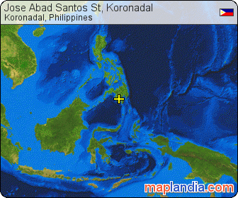 Jose Abad Santos St, Koronadal satellite map
