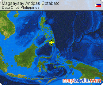 Magsaysay Antipas Cotabato satellite map