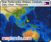 New Pontevedra Antipas Cotabato satellite map