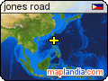 jones road satellite map