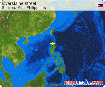 loverslaine street satellite map