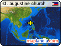 st. augustine church satellite map